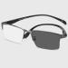 SFIVE Self-Tinting Varifocals HD Half Frame Presbyopia Glasses - Unisex Progressive Multifocus Reading Glasses (Black +1.0) - Buy Online on GoSupps.com