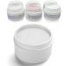 Eubecos Acrylic Luxury Powder Set | 90g Ros White & Clear | PBO-Free | Made in Germany | Premium Nail Products - Buy Online on GoSupps.com