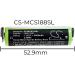 Replacement Battery for Moser ChroMini 1591 1591B 1591Q Easy Style 1881 - 2000mAh/1.2V Compatible Battery - Fast International Shipping - Buy Online on GoSupps.com