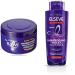 L'OR AL L'Or al Paris - Elseve Color-Vive - 250ml Violet Intense Deyellowing Mask for Bleached/Lightened Hair & Shampoo - For Blonde or White Hair - 200ml