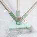 Tile Floor Scrub Brush Triangular & Bendable Design Floor Scrub Brushes Triangular & Bendable Design Stiff Bristle Grout and Corner Scrubber for Cleaning Shower Stiff Bristle Scrubbing Brush - Buy Online on GoSupps.com