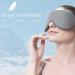 DMaos Super Soft Sleep Mask - Adjustable Strap, Milk Silk Material, Black + Gray - Buy Online on GoSupps.com