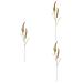 Ciieeo 3pcs Simulated Ears of Corn Artificial Wheat Ears Stalks Thanksgiving Decorations Wheat Home D cor Fall Decor Artificial Plants Simulation Wheat Ears Household Fake Grass Iron Greenx3pcs 12X75CMx3pcs