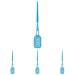 Tepe Easypick Dental Stick M/L/1 x 36 pieces including a practical pocket case/for a simple daily application in between and on the go (pack with 4)