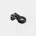 Oceanbox Designs CoralOne CGO Extendable Modular Magnetic Solo Frag Rack (Black) Single Frag Rack No-Rust 100% Reef-Safe Waterproof Magnets Made in USA