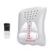 CCNGDS electrical lumbar vertebrae traction device massage to support the lower back with a 60-stage pulse intensity setting 7 modes 4 pieces of electrode pads for relaxation