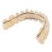 Resin Teeth Denture Upper Lower Shade Artificial Preformed Dental Care Resin Teeth Mold