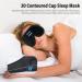 Sleep Mask with Bluetooth Headphones - 3D Blackout Eye Patches | Ultra-Thin Stereo Speakers & White Noise for Side/Back Sleepers | Perfect Travel Gift for Women & Men - Buy Online on GoSupps.com