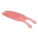Verdant touch high bridge nose scraps high bridge nasal slow nose massage nose alar gua Sha tool for pine pink resin nose up scrub swelling reduction nose Gusha massage