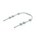 Buy Silicone Pacifier Chain & Clip | Anti-Loss Baby Toy & Essential Bite Ring Fall-Proof & Safe for Kids - Buy Online on GoSupps.com