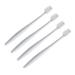 Tovinanna 4 pieces toothbrushes for home bristle toothbrush toothbrush against bleeding women's toothbrushes fine hair denture brush for adult bristles toothbrush stick small head 1 piece (1 Pack) as shown