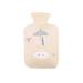 MAIES hand warmer cute water injection hot water bottle PVC hot water bottle ladies plush hand warmer