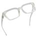 Eyekepper Ladies Reading Glasses - Oversized Square Design Readers for Women Transparent Transparent 1.5 x