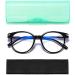 Suertree Blue Light Filter Myopia Glasses for Mild Nearsightedness - Stylish Black -1.5 Distance Glasses for Men & Women - Buy Online on GoSupps.com