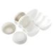 KONTONTY 1 Set filling cream four piece set travel size body wash face cream bottle body butter jars shampoo soap dispenser travel can refillable face cream container make up