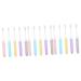 Minkissy 15 Stk Travel toothbrush Bulk-toothbrush toothbrush collapse travel toothbrush folding toothbrush toothbrush travel foldable toothbrush collapsible toothbrush portable travel