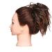 Tess Hair Part Dutt Tie - Smooth Hair Knot Updos | Affordable 45g Chestnut Brown Hair Extensions for Women - Buy Online on GoSupps.com