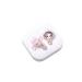 Optometry lens container contact lens container box contact lens box in Chinese style simple cute portable for girls compact partner mini (color: pink 1) (color: pink 2) (color: white 2