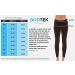 Bodtek Women's Thermal Underwear Pants | Fleece Lined Base Layer Bottom - Black, Medium - Buy Online on GoSupps.com
