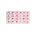 dijiusidy 1 Set Christmas Nail Wraps Cartoons Style Decor Adorable False Fingernails Children Removable Art Decals DIY Manicure PNT-16-09
