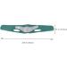 FRCOLOR 1pc Thin Belt Firming Strap Anti Wrinkle Band Instant Lift Anti Wrinkle v Chin Strap Lifting Belt V Line Stickers Woman Graphene Slender 60X10.5X1cm Green - Buy Online on GoSupps.com