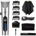 Cordless Hair Clipper Kit - Rechargeable Waterproof Electric Hair Clippers for Men - Professional USB Hairdressers Tool with LED Display - Buy Online on GoSupps.com