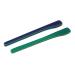 VekkEr Eyeglass Temple Replacement 2 Pairs Blue Eyeglass End Tips Temple Replacement Ear Socks Pieces Tubes for Thin Metal Eyeglass Legs