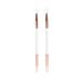 TEONEI Eyeshadow Brushes Dual Sides Eye Shadow Applicators Heart Shaped Silicone Makeup Brush 2Pcs