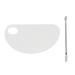 Nail Art Mixing Palette with Spatula - Clear Acrylic Semi-Circular Makeup Mixing Tray for Perfect Nail Designs - Shop Internationally - Buy Online on GoSupps.com
