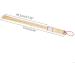 Premium Bamboo Massage Stick with Lanyard - Handheld & Polished for Ultimate Relaxation | International Shipping Available - Buy Online on GoSupps.com