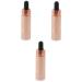 Beavorty 3pcs Glitter Eyeshadow Shining Eyeliner Liquid Eyeshadow Liquid Foundation Highlighter Flash 1 count (Pack of 1) As Shownx3pcs