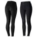 HORZE Daniela Silicone Grip Full Seat Breeches | High Waist Equestrian Riding Pants Black 34