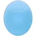 1 PC Blue Silicone Wash Face Pad Face Scrub Pad Exfoliating Blackhead Cleaning Brush Face Deep Cleaning Baby Women Face Brushs Deft
