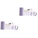 MAGICLULU 2 Sets Makeup Brush Set With Cover Cosmetic Brush Thick Aluminum Tube Travel