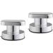 2 Pcs Bathroom Shower Glass Door Suction Cup Safety Knobs Handle Wall Mounted Handrail Grip Tub Shower Handle (Silver Color) - Buy Online on GoSupps.com