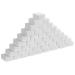 Trintion 50 pieces of dirt radier sponge wall magic eraser cleaning only with water melamine dirt etcher Wunderwamt cleans thoroughly strong cleaning power of the ideal cleaning sponge white