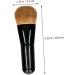 Housoutil 1pc Foundation Brush Contouring Brush Women Cosmetics Brush Foundation Blush Brush Face Makeup Brush Foundation Cosmetics Brush Powder Brush Portable Plastic Miss - Buy Online on GoSupps.com