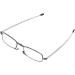 Bezax Foldable Gray Reading Glasses - Blue Light Blocking Presbyopia Eyewear for Men & Women with Portable Storage Box - Stylish & Comfortable (+250) - Buy Online on GoSupps.com