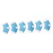 FRCOLOR 3 Pairs Brightening Socks Moisturising Socks Sleeping Socks Protective Heel Socks Feet Heel Socks Sky Blue Socks Gel Socks Foot Care Foot Protection Brightening