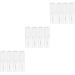 Hemoton 12 Pcs Eyelash Raincoat Eyebrow Glue Styling Gel Volume Mascara Brow Fixing Liquid Brows Gel Plastic 1 g (Pack of 1) As Shownx3pcs