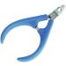 Stainless Steel 1/2 Jaw Spring ABS Handle Cuticle Nipper Hangnail Clipper for Nail Art Manicure Pedicure---Random Color - Buy Online on GoSupps.com