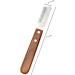 Professional Pet Hair Removal Comb with Wooden Handle - Right Hand Deshedding Tool - Buy Online on GoSupps.com