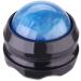 ZONGS Manual Massage Ball Pain Relief Back Roller Massager Self Massage Therapy and Relax Full Body Tools for Sore Muscle Joint Pain Essential Oils or Lotion Relax (Blue)