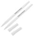 White Edible Markers 2Pc Food Coloring Markers Double Sided Food Coloring Pens Edible Gourmet Writer Food Grade Decorator Pen for Fondant Cookies Cakes Frosting Easter Eggs Writing Party Decorating