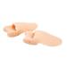 Hallux Valgus Corrector - Gel - Medical Silicone - Original gift idea - Retractor - Anti - CHAFING - Pain -relieving separator - pack with 6 beige pieces - excellent quality