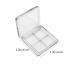 Beaupretty 6-Compartment Lipstick & Eyeshadow Palette Holder Clear Makeup Organizer for Pigment Trays & Travel - Buy Online on GoSupps.com