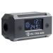 G1/4 Inline Temp & Flow Rate Monitor for PC Water Cooling Loop Digital Real-time Coolant OLED Temperature Display Aluminum CPU Cooling Flow Thermometer/Flow Indicator Meter