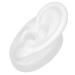 Ear Display Model Silicone Ear Model Silicone Material for Hearing Aids Wearing(Left)