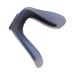 Celika replacement nose broken glass accessories 2 pieces black plug-in/screw-glasses-nose pad replacement for children U-shaped plastic glasses transparent silicone-nose pad arm