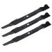 Grasscool 21 inch Mower Mulching Blades for Troy Bilt TB280ES TB240 TB130 TB230 TB210 TB110 TB220 TB320 Cub Cadet MTD 21 '' Deck Replace for 942-0741A 742-0741 742-0741A 942-0741 (3 Pack)